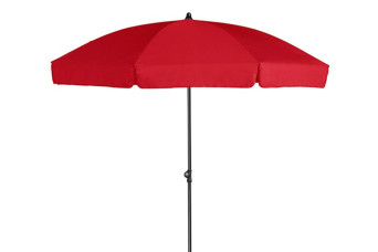  Platinum | Parasol Aruba Ø200 cm | Rood 750756-31